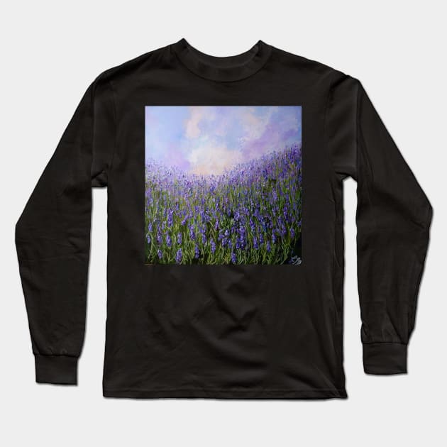 Lavender mist Long Sleeve T-Shirt by ColetteBaumback
